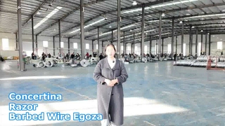 콘서티나 면도기 철조망 Egoza 면도칼 철사 면도기 철조망 보안 울타리