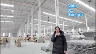 댐 복원 강력한 옹벽을 위한 Hesco 장벽 생산 돌망태 상자의 육군 사용