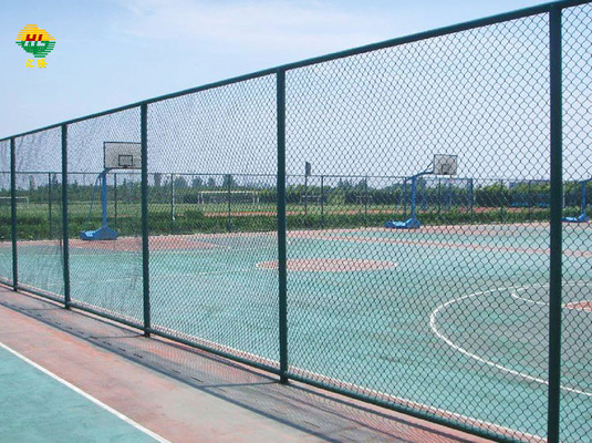 50 X 50 Mesh 7ft Tall Chain Link Wire Fence Sports Ground Engineering Contracting